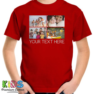 Kaos Photo Collage Tee - 2 x 2