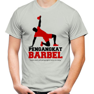Kaos Pengangkat Barbel