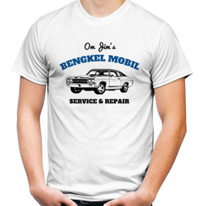 Kaos Bengkel Om Jims