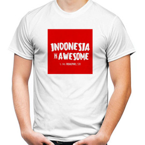 Kaos Indonesia Is Awesome 3