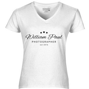 Kaos Fotografer - Tipografi 