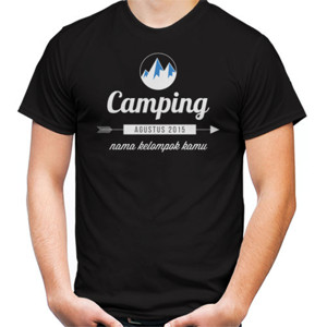 Kaos Camping di Gunung