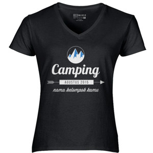 Kaos Camping di Gunung