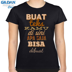 Kaos Tipografi - Buat Apa Saja