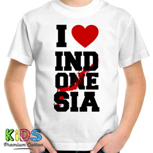 Kaos I Love Indonesia 2