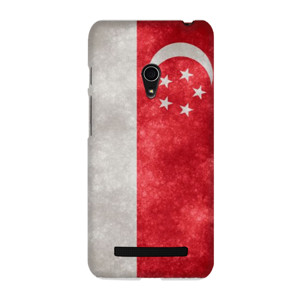 Bendera Singapura Casing HP