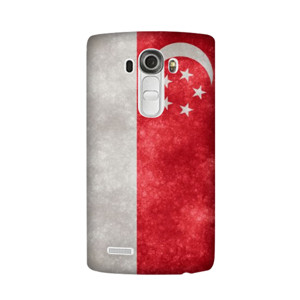 Bendera Singapura Casing HP