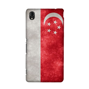 Bendera Singapura Casing HP