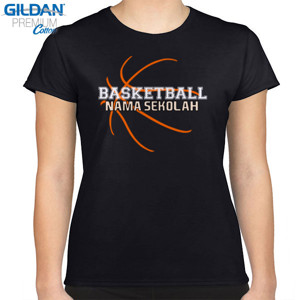 Kaos Tim Basket Sekolah