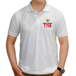 Kaos Polo selamat indonesia merdeka 77th