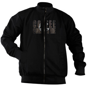 Jaket Bomber Coffee Complete Me