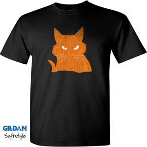 Kaos Grumpy Cat Orange Tipografi (Typography)