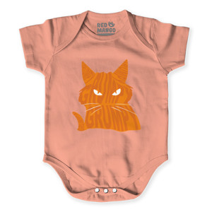 Baby Jumper Grumpy Cat Orange Tipografi (Typography)