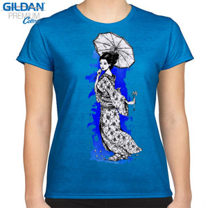 Kaos WANITA JEPANG BERPAYUNG