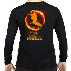 Kaos HOODIE KEREN - FIRE DRAGON