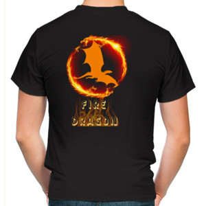 Kaos HOODIE KEREN - FIRE DRAGON