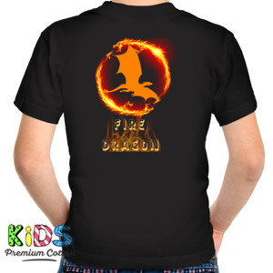 Kaos HOODIE KEREN - FIRE DRAGON