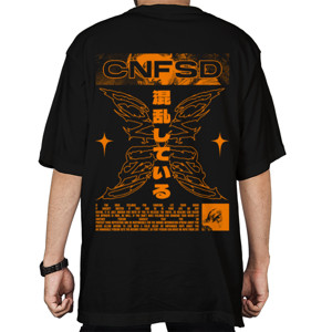 Kaos Oversize CONFUSED