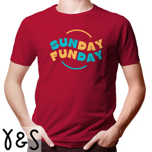 Kaos Kaos Pria Lengan Pendek - Sunday Funday