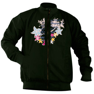 Jaket Bomber Hawai 