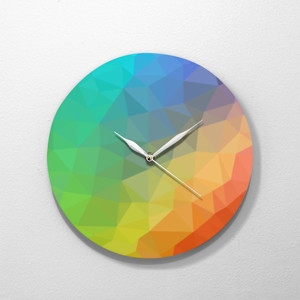 Jam Dinding Colorfull - tomatho id