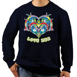Jaket Sweater Love Zen