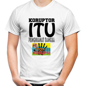 Kaos Koruptor Itu Penghianat