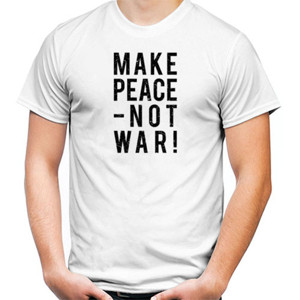 Kaos Make Peace Not War Grunge 4 