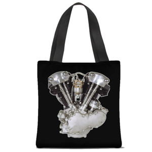 Tas Tote Fullprint Stay Up Keep Up Engine