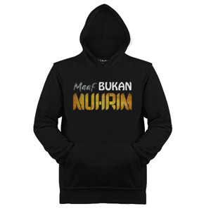 Jaket Hoodie Kaos Maaf Bukan Muhrim
