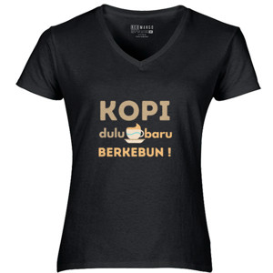 Kaos Kopi dulu baru berkebun