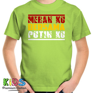 Kaos Merah Ku bersama Putih Ku