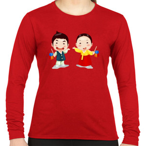 Kaos Pasangan Korea