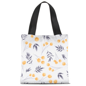 Tas Tote Fullprint flower 4