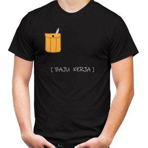 Kaos Baju Kerja  (gelap)