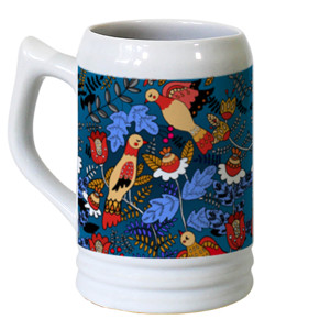 Mug Jumbo Burung Jingga