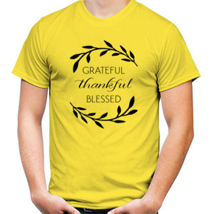 Kaos Grateful Thankful Blessed