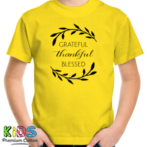 Kaos Grateful Thankful Blessed