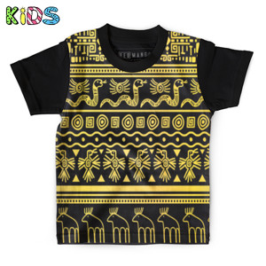 Kaos Anak Full-Print kaos anak fullprint batik animals
