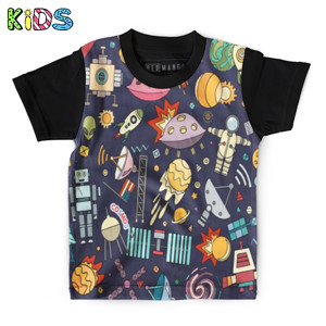 Kaos Anak Full-Print kaos anak fullprint luar angkasa