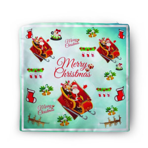 Sarung Bantal Merry Christmas Santa Claus