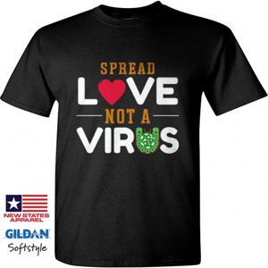 Kaos spred love not a virus bt53