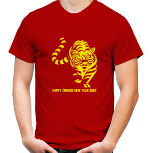 Kaos Imlek 2022 - Chinese New Year - Tahun baru China