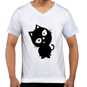 Kaos  kaos kucing lucu
