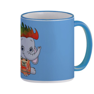 Mug MUG Gambar Gajah Lampung Keren