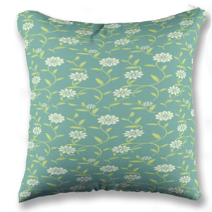 Bantal Motif Bunga 5