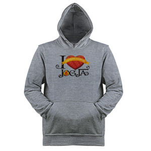 Jaket Hoodie I Love Jogja