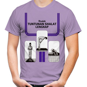 Kaos Cover Buku Tuntunan Shalat