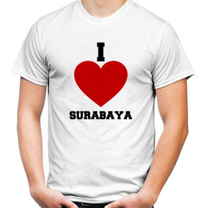 Kaos I LOVE SURABAYA