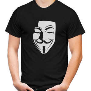 Kaos FAWKES MASK V
